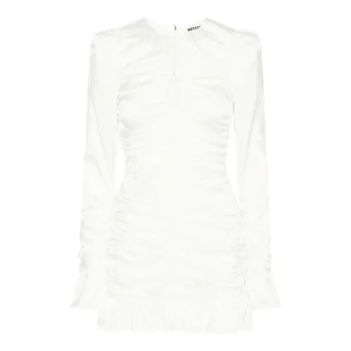 Flower Ruffled Mini Dress - Rotate Birger Christensen - Modalova