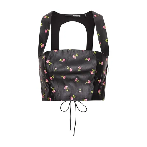 Floral Cut-Out Top - Rotate Birger Christensen - Modalova