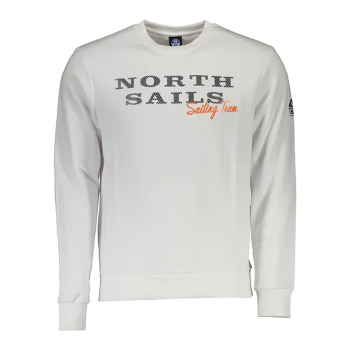 Sudadera Blanca de Manga Larga - North Sails - Modalova