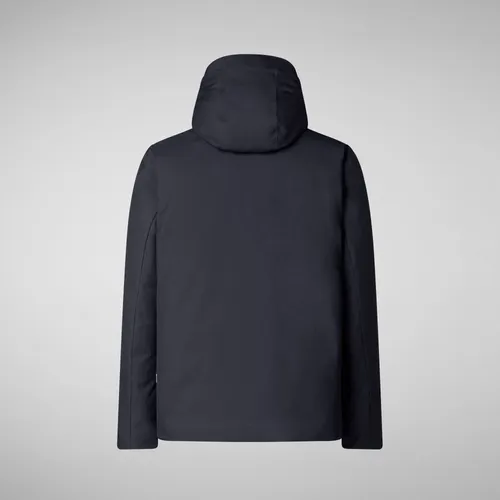 Animal-Free Hooded Men's Puffer Jacket - Save The Duck - Modalova