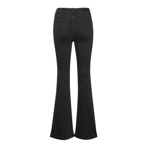 Flared Jeans Washed Grey - Gestuz - Modalova