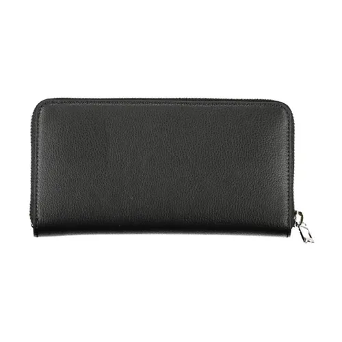 Black Polyester Wallet - Tommy Hilfiger - Modalova