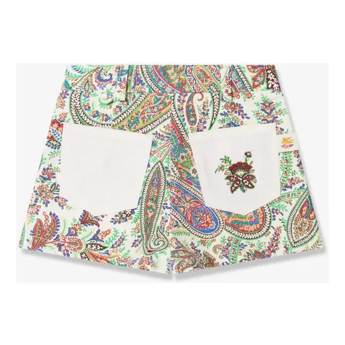 Floral Paisley Shorts - Etro - Modalova