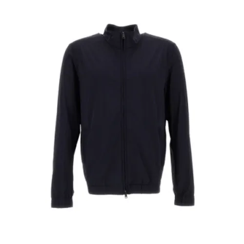 Stand Collar Zip Jacket - Herno - Modalova