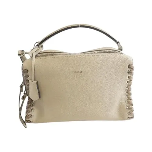 Pre-owned Vintage Leather Handbag - Fendi Vintage - Modalova
