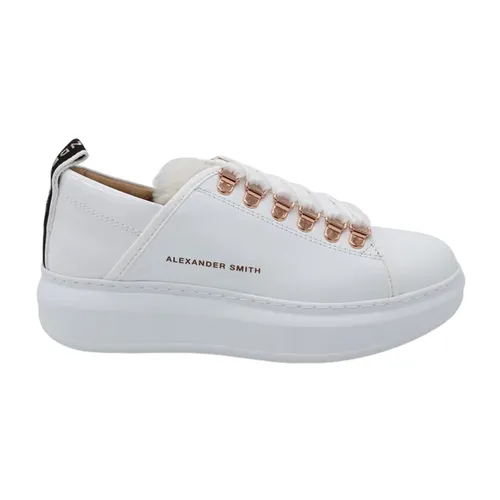 Polyester Sneaker in Leather, Style E1D - Alexander Smith - Modalova