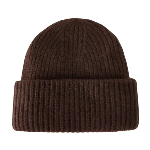 Cashmere Beanie Hat - Yves Salomon - Modalova