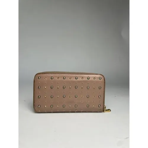 Pre-owned Leather Wallet - Miu Miu Pre-owned - Modalova