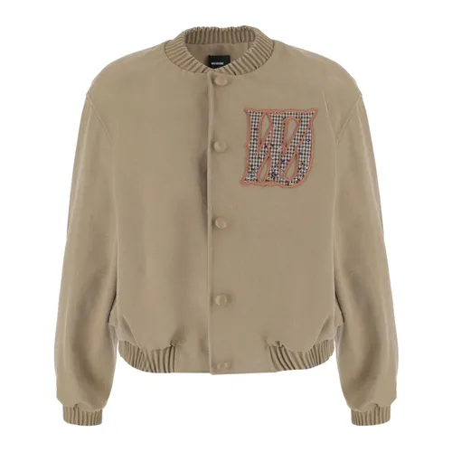 Cotton-blend bomber jacket - We11Done - Modalova