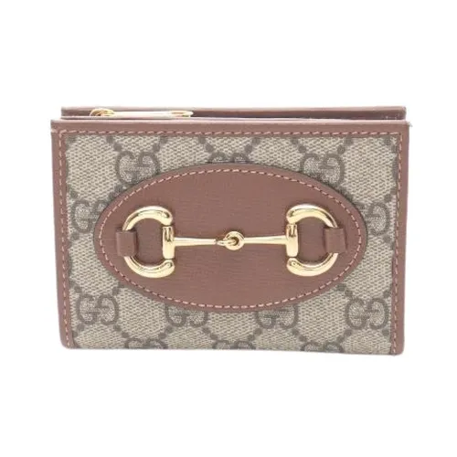 Pre-owned Leather wallets - Gucci Vintage - Modalova