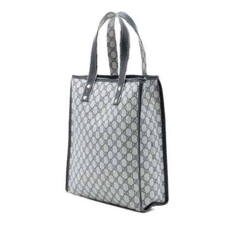 Pre-owned Canvas Tote Bag - Gucci Vintage - Modalova