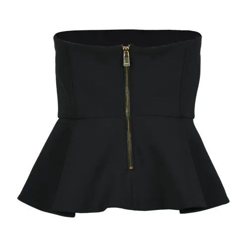 Elegant Top with Polyester and Elastane - Pinko - Modalova