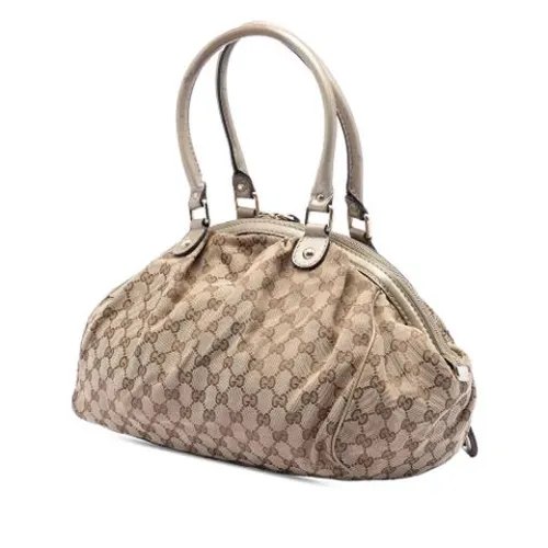 Pre-owned Canvas Handbag - Gucci Vintage - Modalova