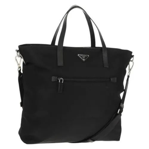 Pre-owned Nylon Tote Bag - Prada Vintage - Modalova