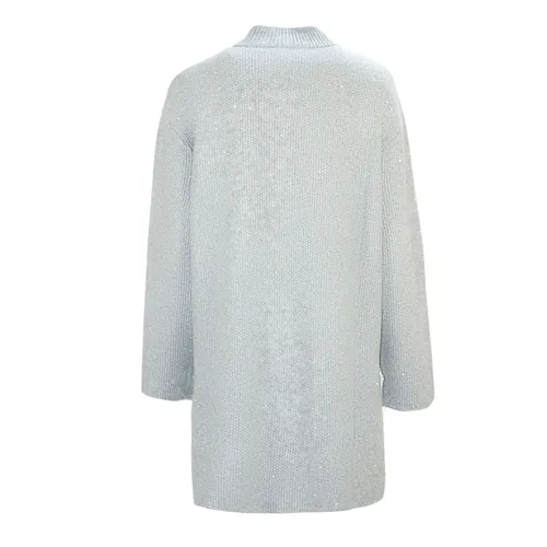 Seed-stitch Knit Coat - Kangra - Modalova