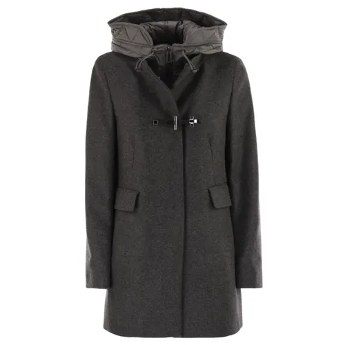 Wool Blend Parka - Fay - Modalova