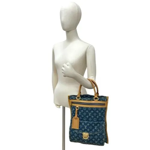Pre-owned Denim Handbag - Louis Vuitton Vintage - Modalova