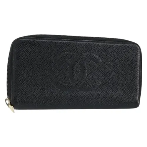 Pre-owned Leather Wallet - Chanel Vintage - Modalova