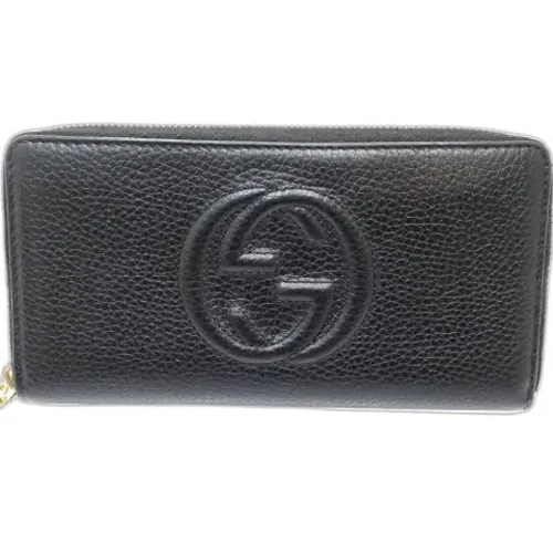 Pre-owned Leather Wallet - Gucci Vintage - Modalova