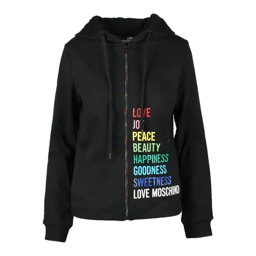 Sweatshirts & Hoodies > Zip-throughs - - Love Moschino - Modalova