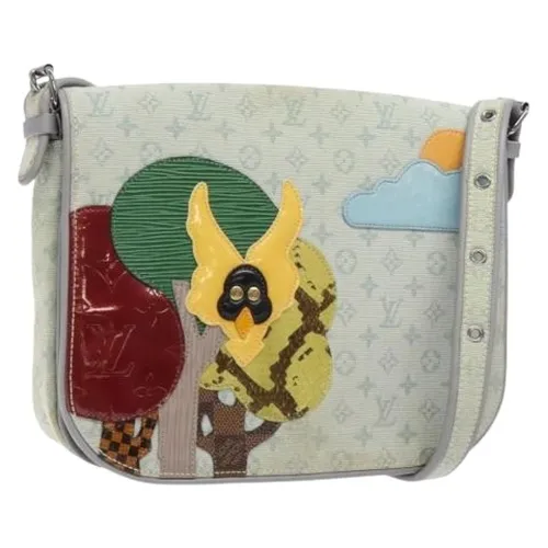 Pre-owned Vintage Monogram Mini Canvas Shoulder Bag - Louis Vuitton Vintage - Modalova