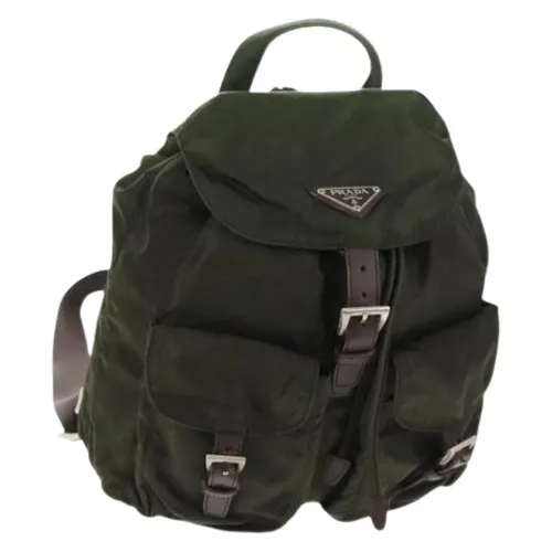 Pre-owned Nylon Backpack - Prada Vintage - Modalova