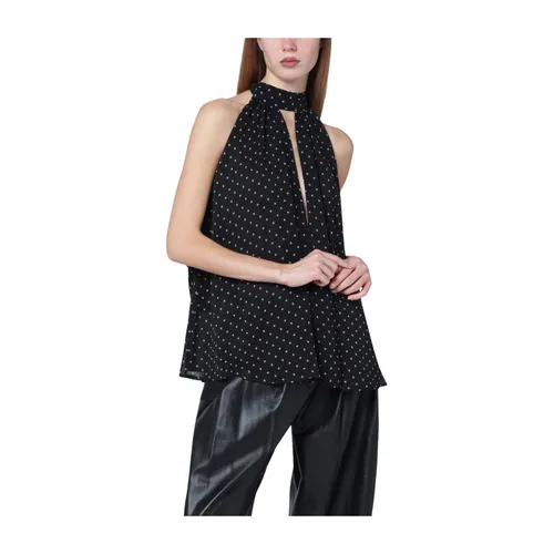 Halterneck Bow Top - Rotate Birger Christensen - Modalova