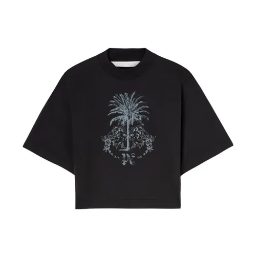 Tops > T-Shirts - - Palm Angels - Modalova