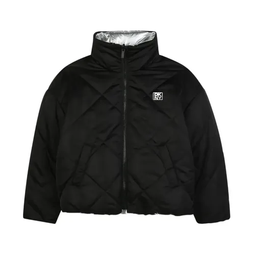 Reversible Puffer Jacket - Dkny - Modalova