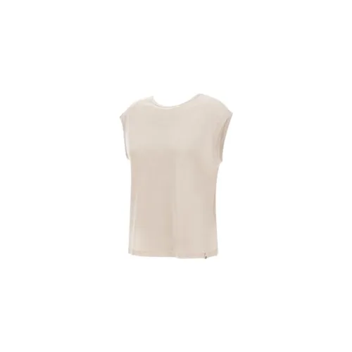 Silk and Wool V-neck Top - Herno - Modalova
