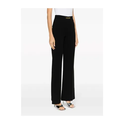 Wide Leg Pants with Oval Chain - Twinset - Modalova