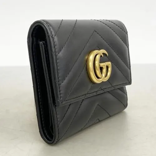 Pre-owned Leather Wallet - Gucci Vintage - Modalova