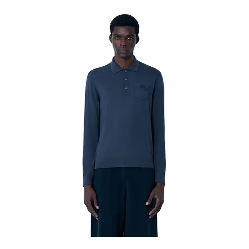 Wool Polo Sweater - Lacoste - Modalova