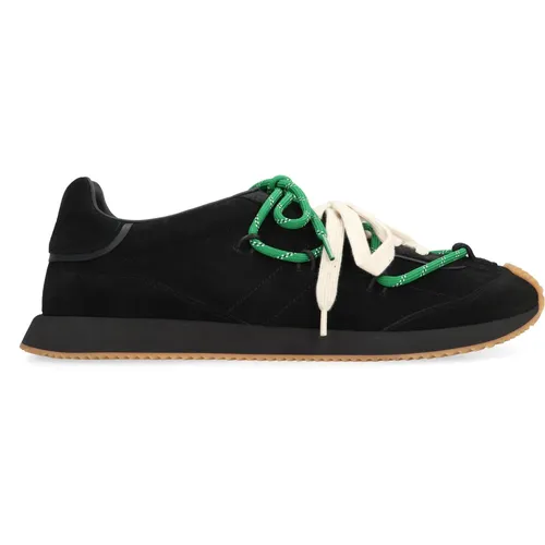 Suede Runner Sneakers - Dolce & Gabbana - Modalova
