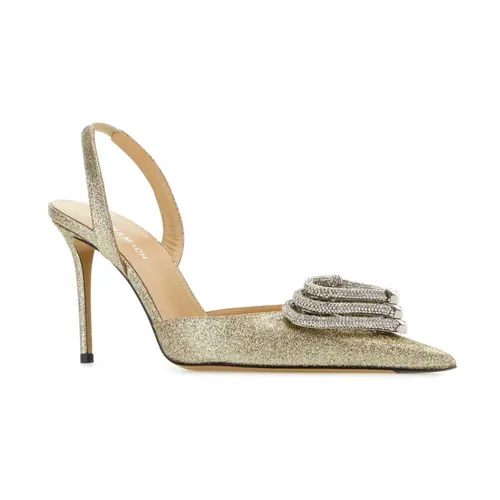 Platinum Fabric Pumps - Mach & Mach - Modalova