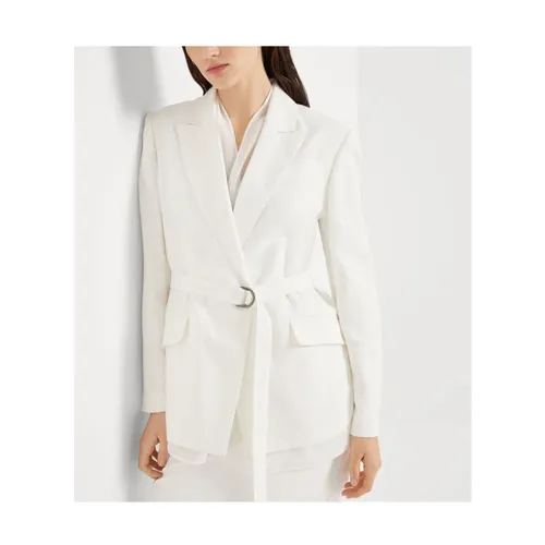 White Jacket - Brunello Cucinelli - Modalova