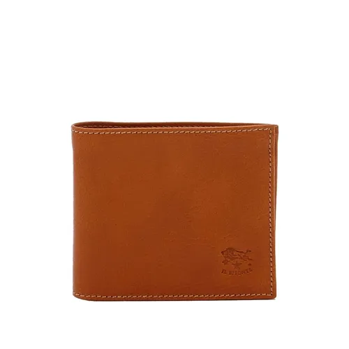 Leather Bi-fold Wallet - Il Bisonte - Modalova