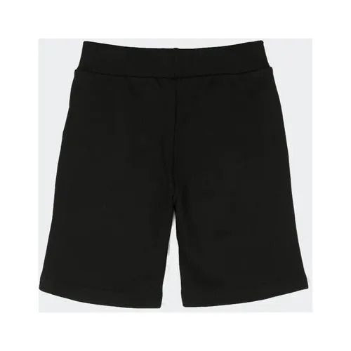 Logo-print Cotton Shorts - Moschino - Modalova