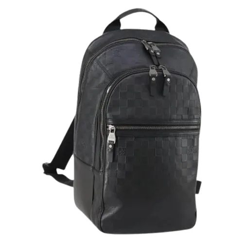 Pre-owned Vintage Leather Backpack - Louis Vuitton Vintage - Modalova