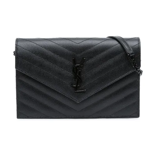 Pre-owned Flap Chain Wallet - Saint Laurent Vintage - Modalova