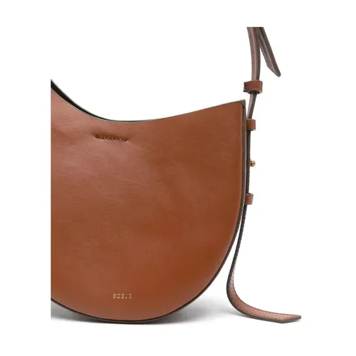 Black Leather Wino Bag - Soeur - Modalova