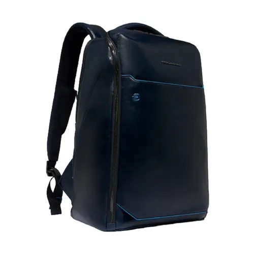 Blue Square Backpack - Piquadro - Modalova