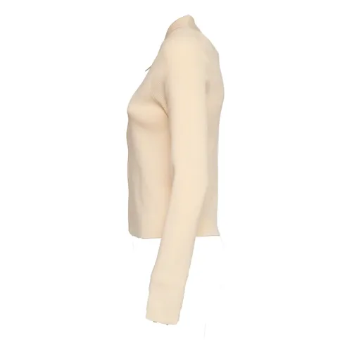 Ribbed Collar Top - Victoria Beckham - Modalova