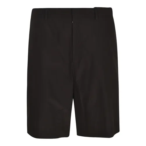 Casual Black Shorts - Prada - Modalova