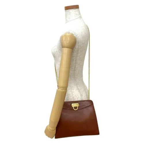 Pre-owned Leather Shoulder Bag - Salvatore Ferragamo Pre-owned - Modalova