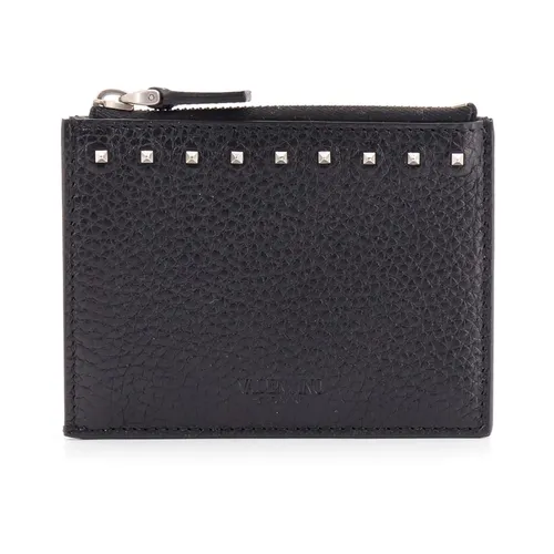 Studded Zip Cardholder - Valentino Garavani - Modalova