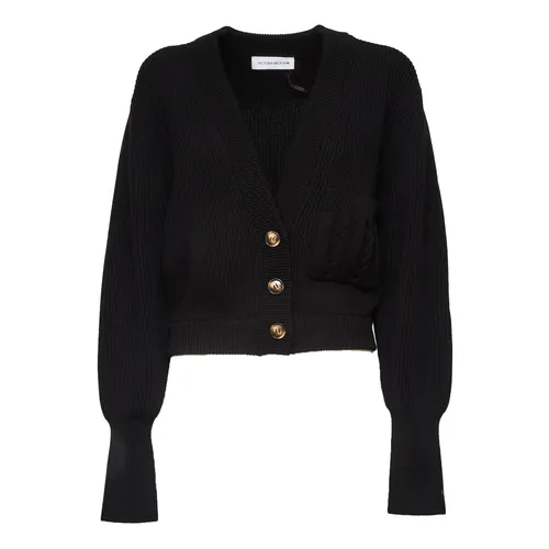 V-neck Cardigan - Victoria Beckham - Modalova