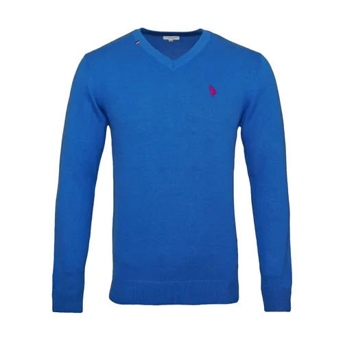 Suéter Pullover con Cuello en V - U.s. Polo Assn. - Modalova