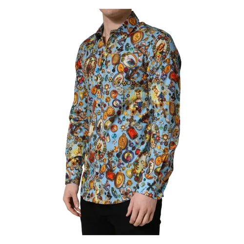 Gold Shirt - Dolce & Gabbana - Modalova