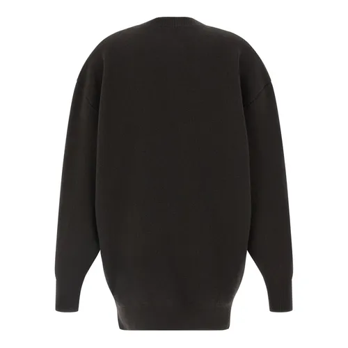 Sculptural Wool Cashmere Sweatshirt Mini Dress - Tom Ford - Modalova